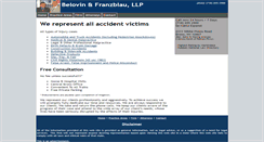 Desktop Screenshot of bronxinjurylaw.net